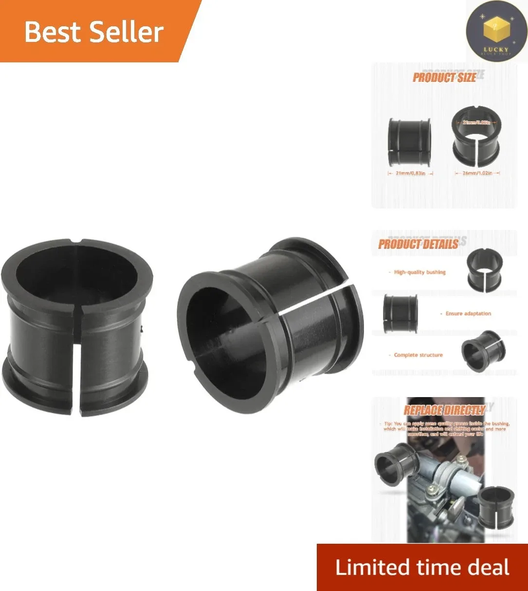 Automatic Transmission Shift Tube Bushings for Ford F-Series & Lincoln — Unbranded
