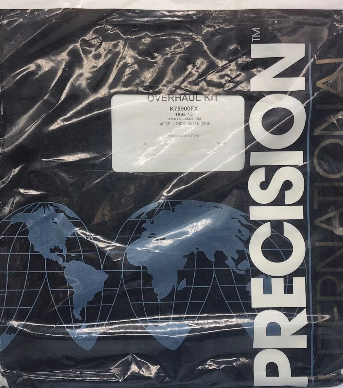 Toyota U340 Overhaul Gasket Kit — Precision International K75900JX image 2