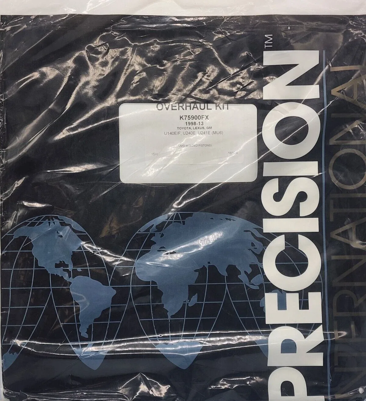 Toyota U340 Overhaul Gasket Kit — Precision International K75900JX image 3