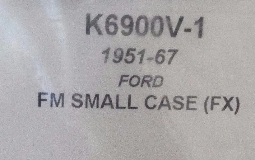 1951-1967 Ford FMX Small Case Gasket Set K6900V-1 image 2
