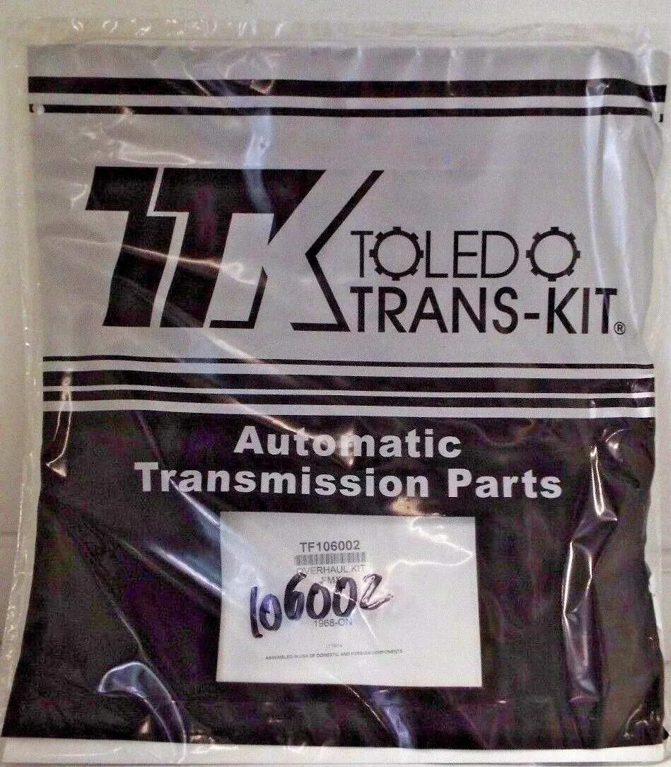 1968-1981 Ford FMX Transmission Overhaul Kit (Precision TF106002)