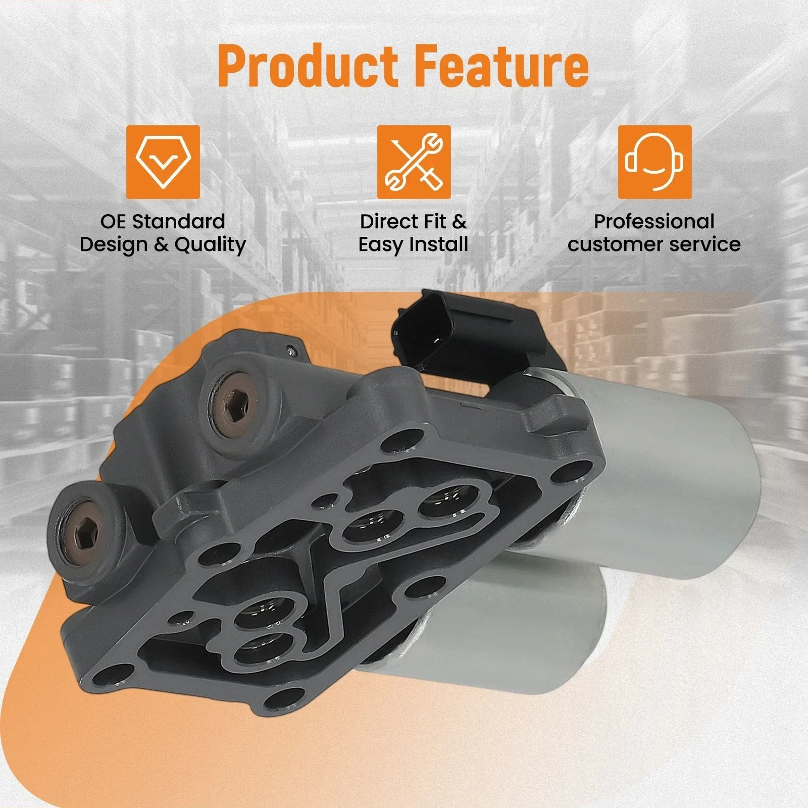 2006-2011 Honda Civic 1.8L Transmission Dual Linear Solenoid - BFO 4GZECV image 4