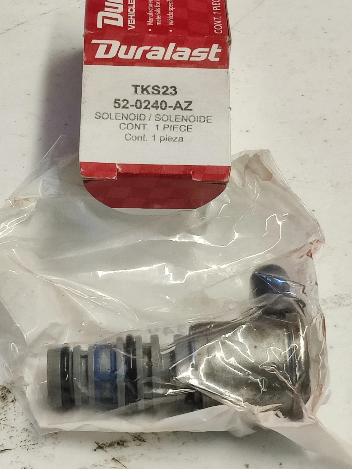 Duralast TKS23 Automatic Transmission Torque Converter Clutch Solenoid NIB Chevy