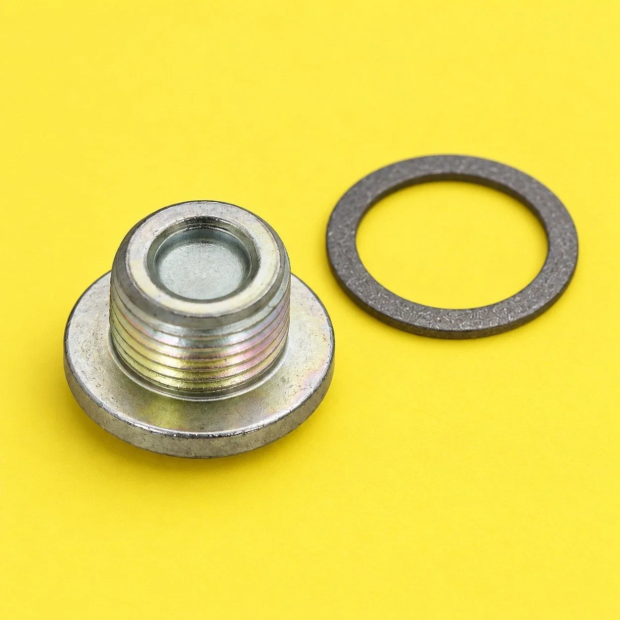 Toyota Transmission Drain Plug & Gasket 90341-18016 / 90430-A0003 image 3