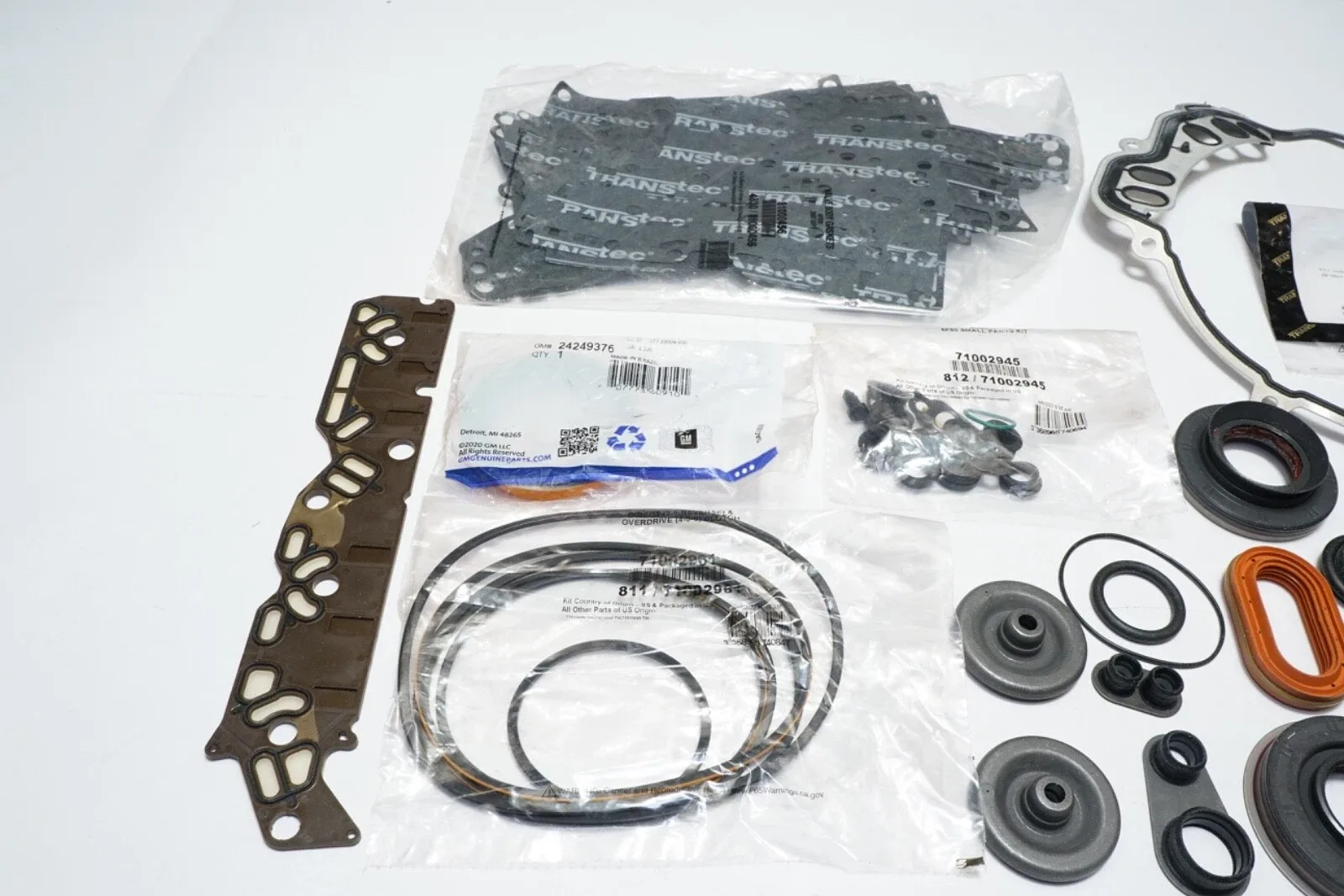 2007+ Ford / Lincoln / Mercury 6F50/6F55 TransTec Overhaul Kit MPN 81000447 image 3