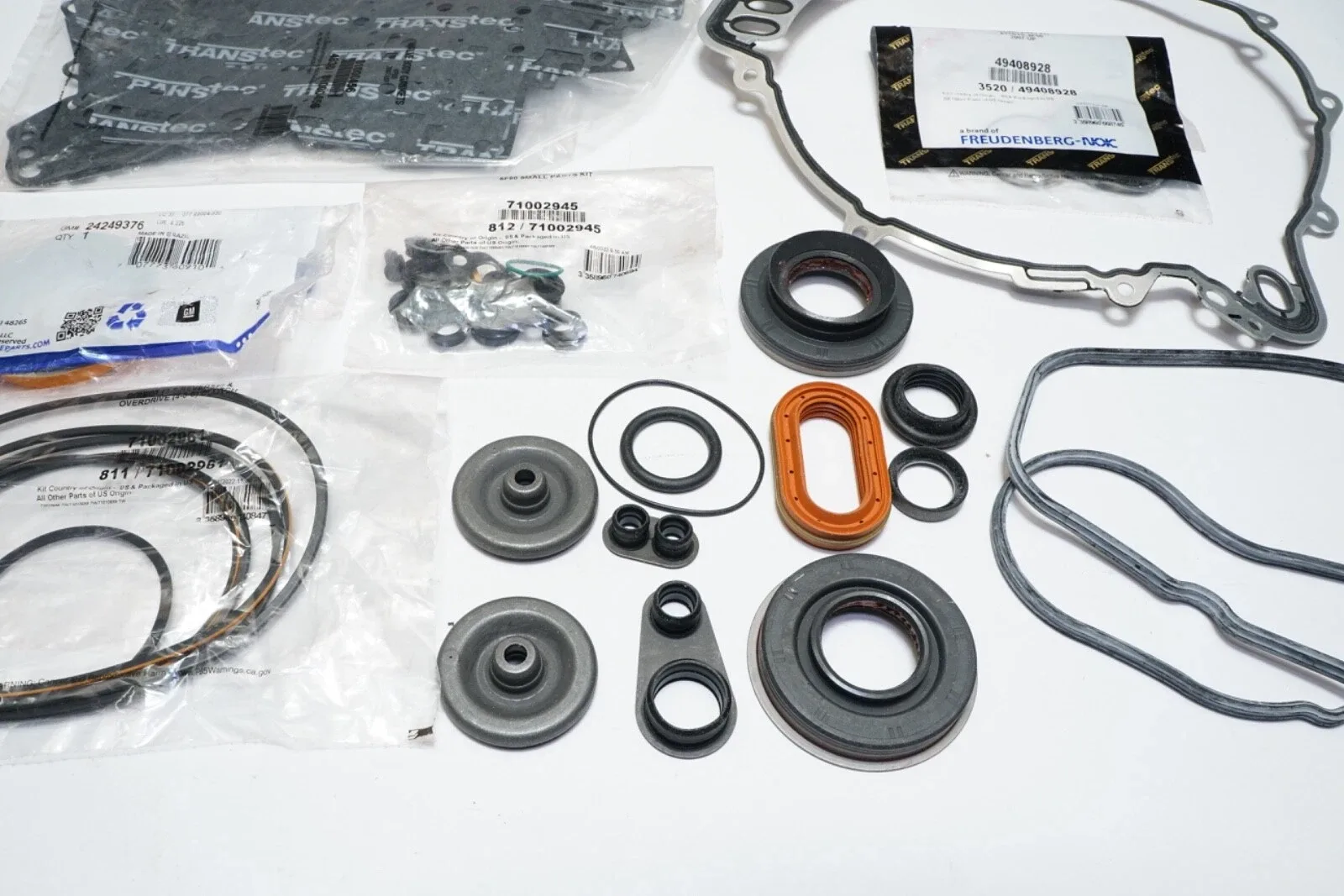 2007+ Ford / Lincoln / Mercury 6F50/6F55 TransTec Overhaul Kit MPN 81000447 image 4