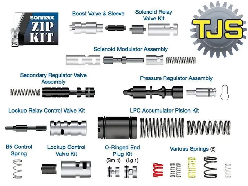 Sonnax AW55-50SN Valve Body Zip Kit AW55-50 ZIP KIT