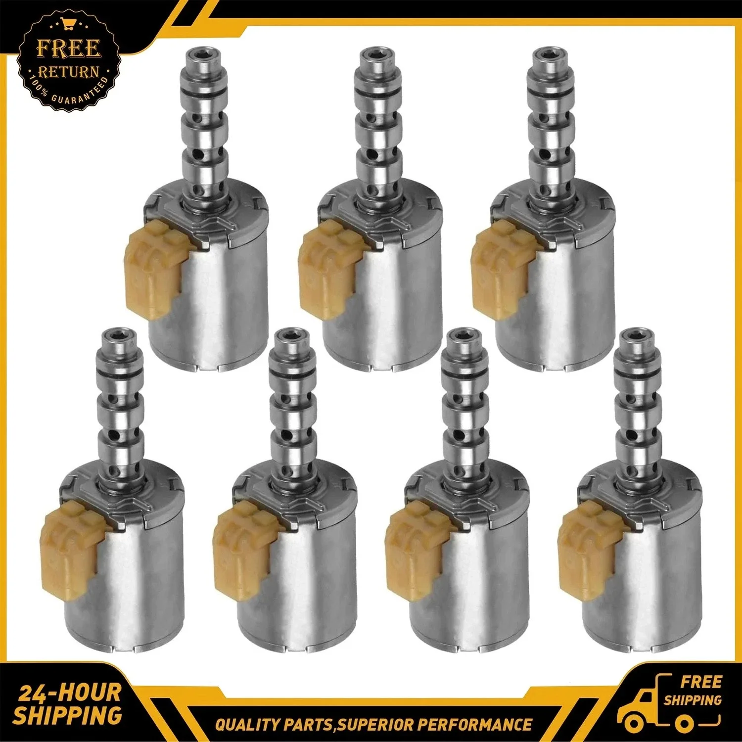 7x 5R110W Transmission Master Shift Solenoid Set for Ford F250 F350 F450 2003-UP