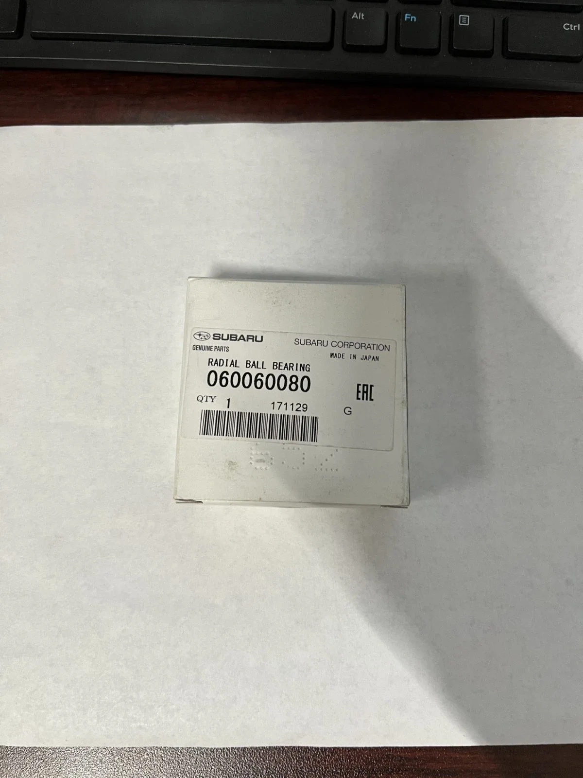 Subaru Automatic Transmission Output Shaft Radial Bearing 060060080