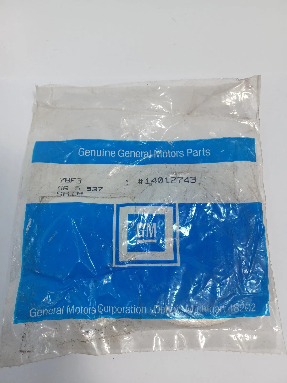 GM Differential Bearing Shim 14012743 - Genuine OEM